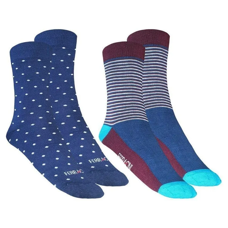 Kit 2 Pares De Meias Ferracini Sport Masculina