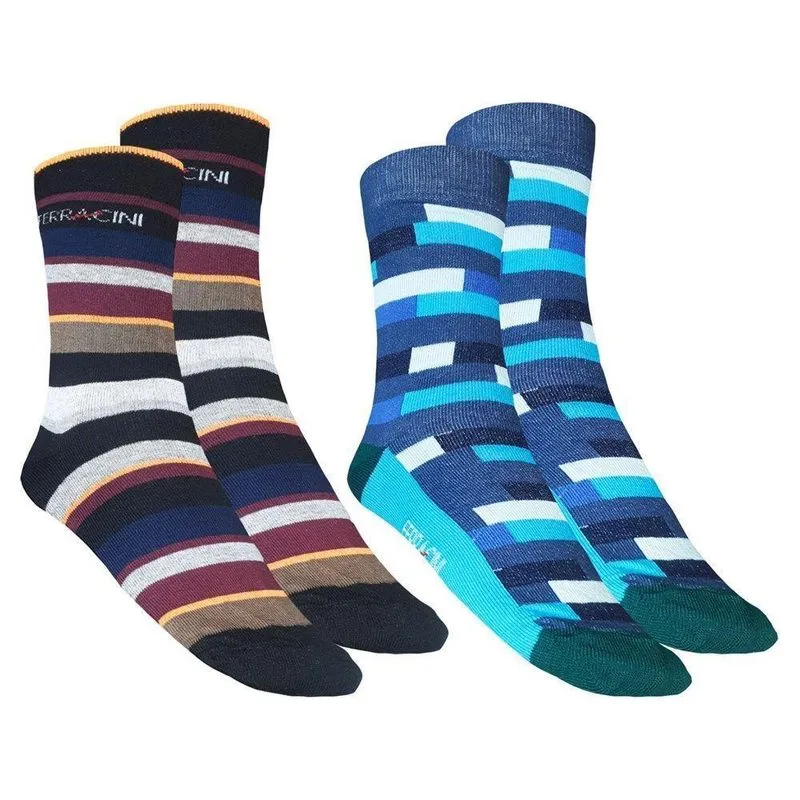 Kit 2 Pares De Meias Ferracini Sport Masculina