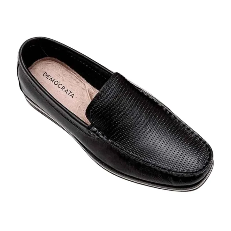 Mocassim Democrata Denim Flow Masculino 42 / Preto