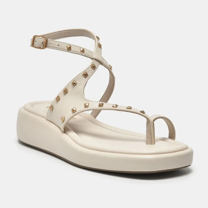 Sandália Papete Off white 267-008-01 39