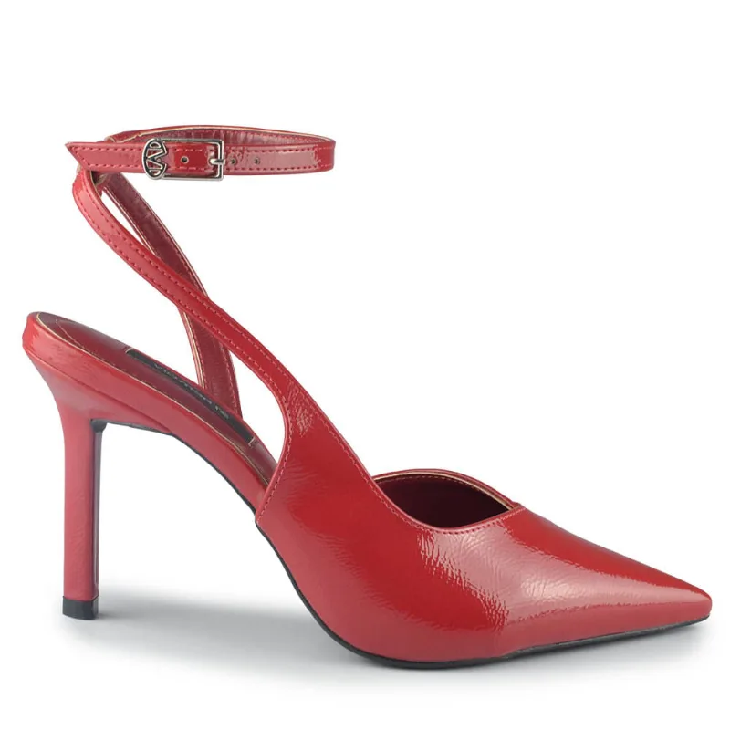 Chanel Via Marte Feminina 274-006-01 VZ VIENA CARMIM 36