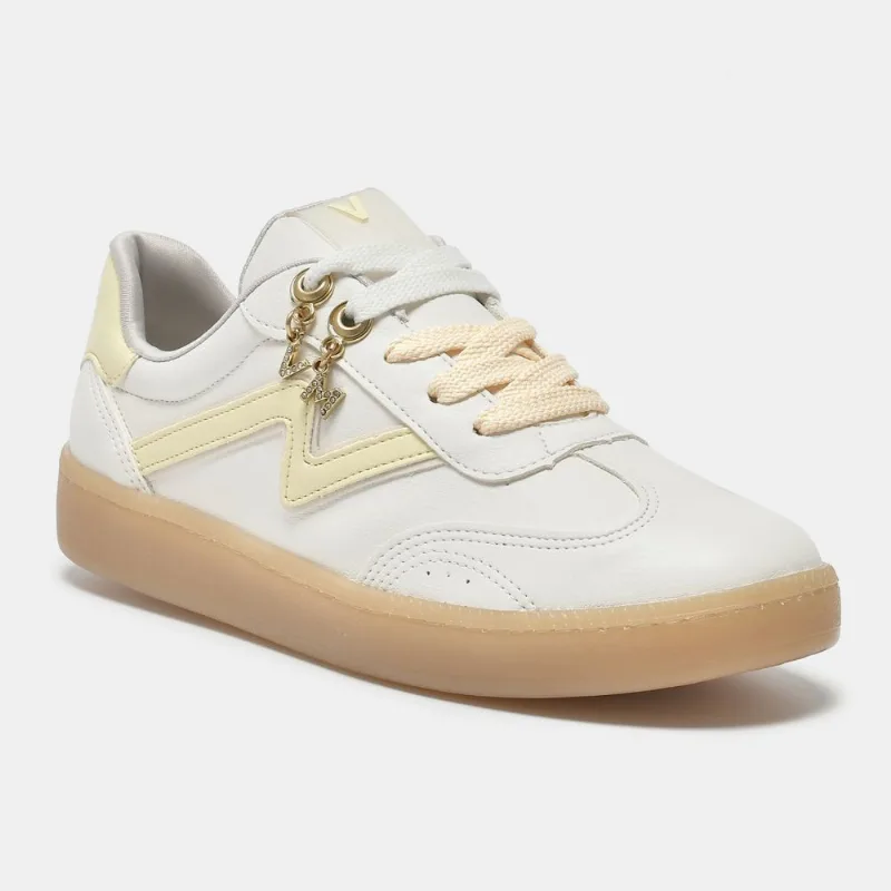 Tênis Casual Amarelo e branco e off white 213-014-05 40