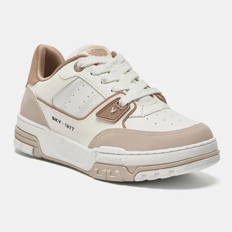 Tênis Street Bege e branco e creme 218-008-15 34