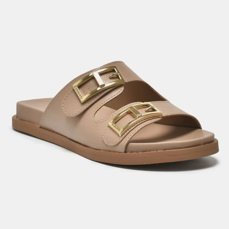 Sandália Papete Creme 107-039-07 34