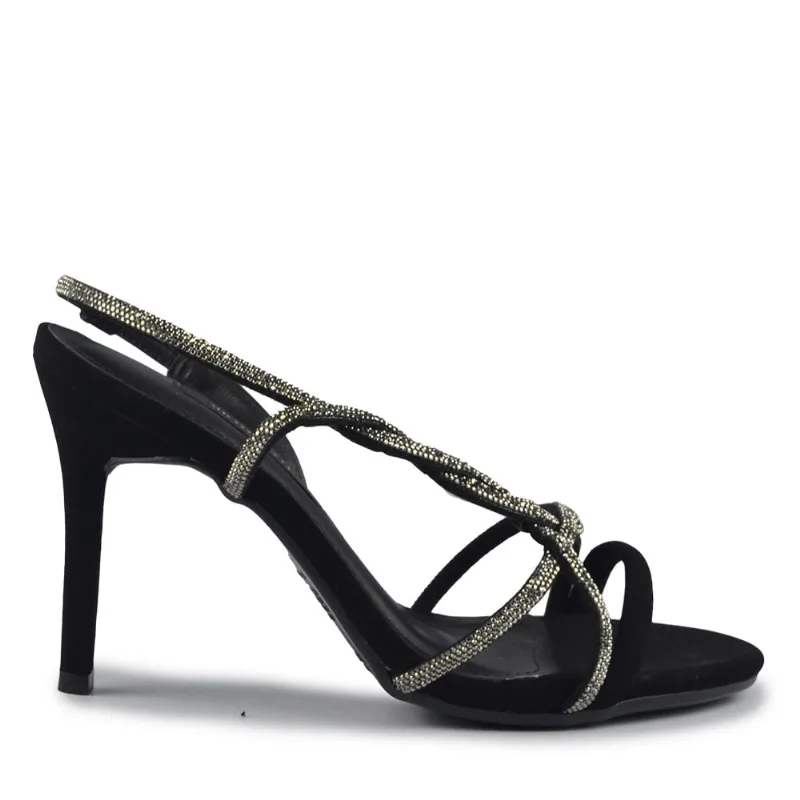 Sandália Salto Fino Via Marte Feminina 282-007-01 NBK PRETO 39
