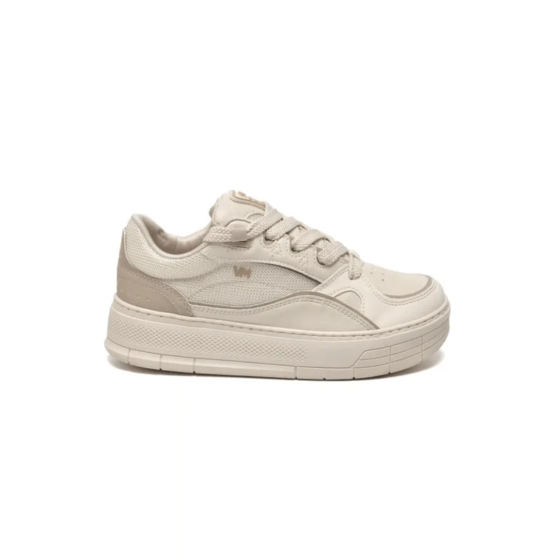 Tênis Via Marte Casual Feminino 367-001-01 Bege 39