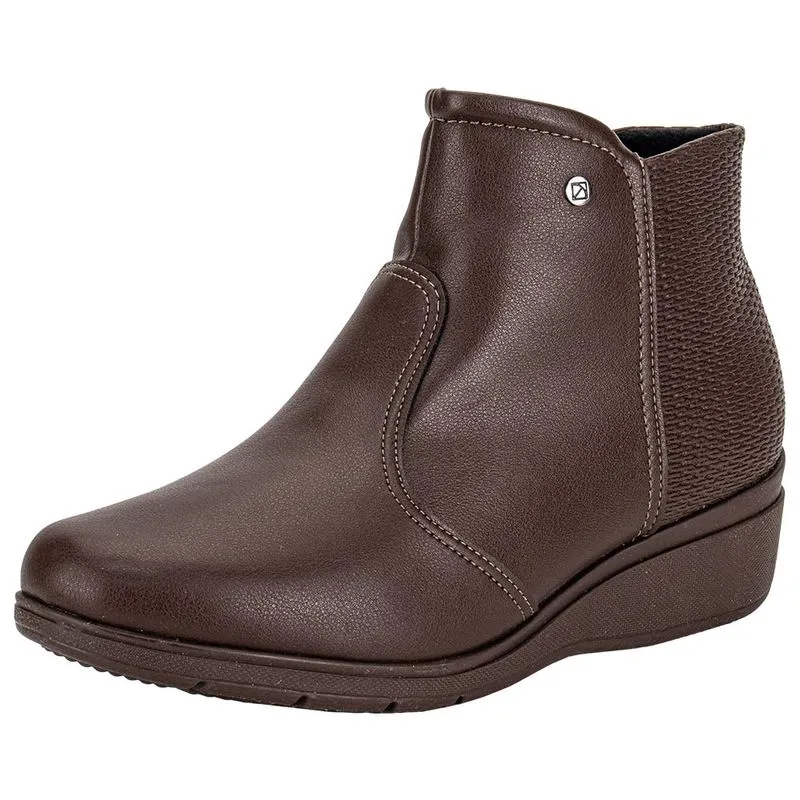 Bota Feminina Cano Baixo Piccadilly 117120 CAFÉ 36