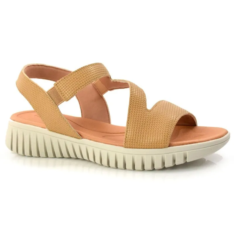 Sandália Feminina Usaflex Carolina Bege AH0109 35