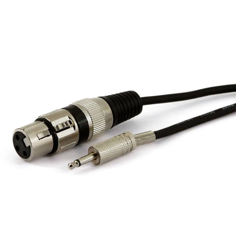 Cabo P2 Mono Para Xlr Femea - 50 Metros - Cirilo Cabos