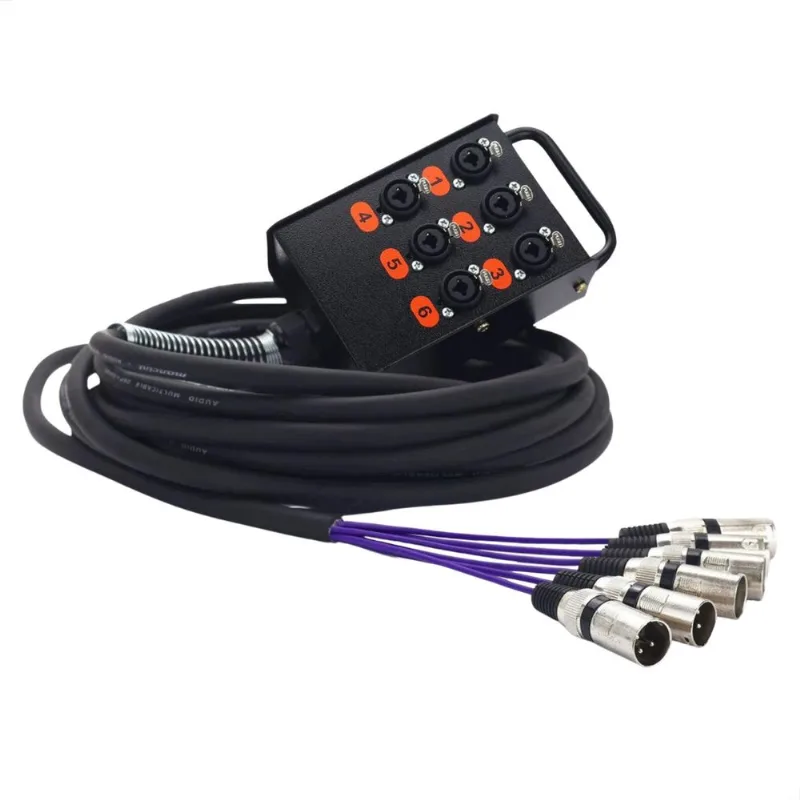 Medusa 6 Vias Com Conectores Combo - 40 Metros