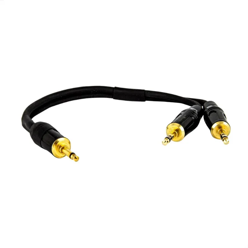 Cabo Adaptador P2 Mono Para 2 P2 Estereo - 1,5 Metro