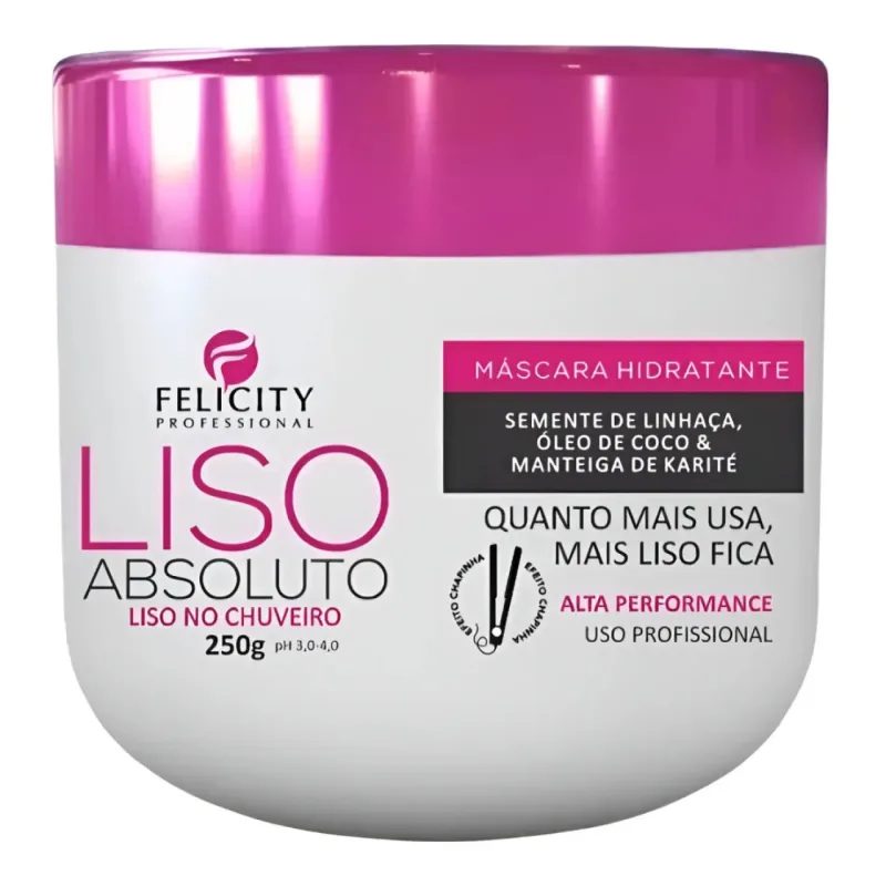 Melhor Mascara Hidratante Profissional Liso Absoluto 250G