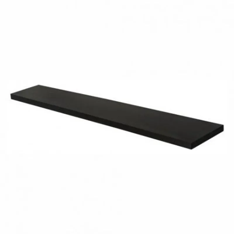 Si- 1 prateleira suporte invisível de parede preta 50X10 para organização de sala