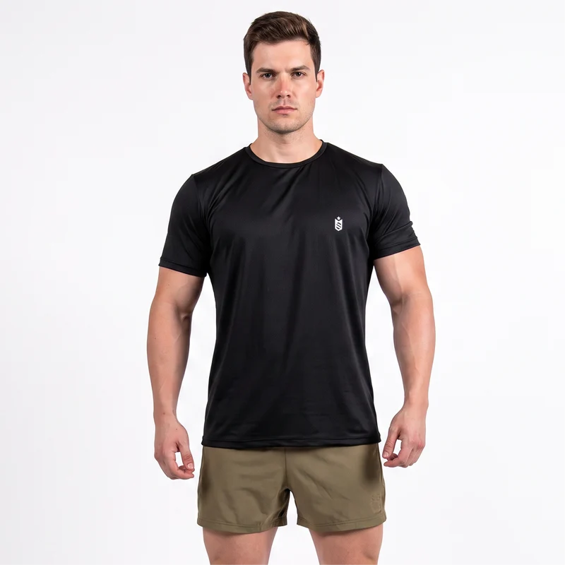 Camiseta Dry Fit Force Preto / P