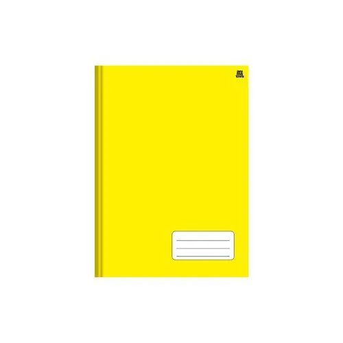 Caderno Pequeno Costurado Capa Dura Compacto Amarelo Pratico Anotacoes Portatil