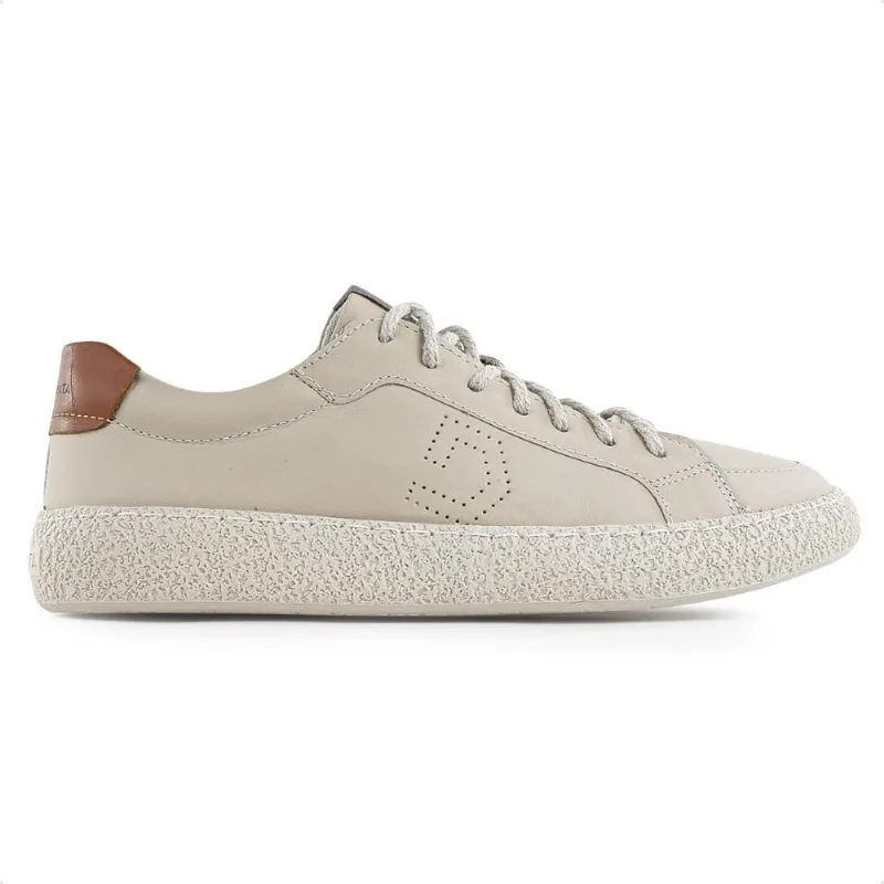 Sapatênis Democrata Denim Bora Masculino 37 / Creme / Bege