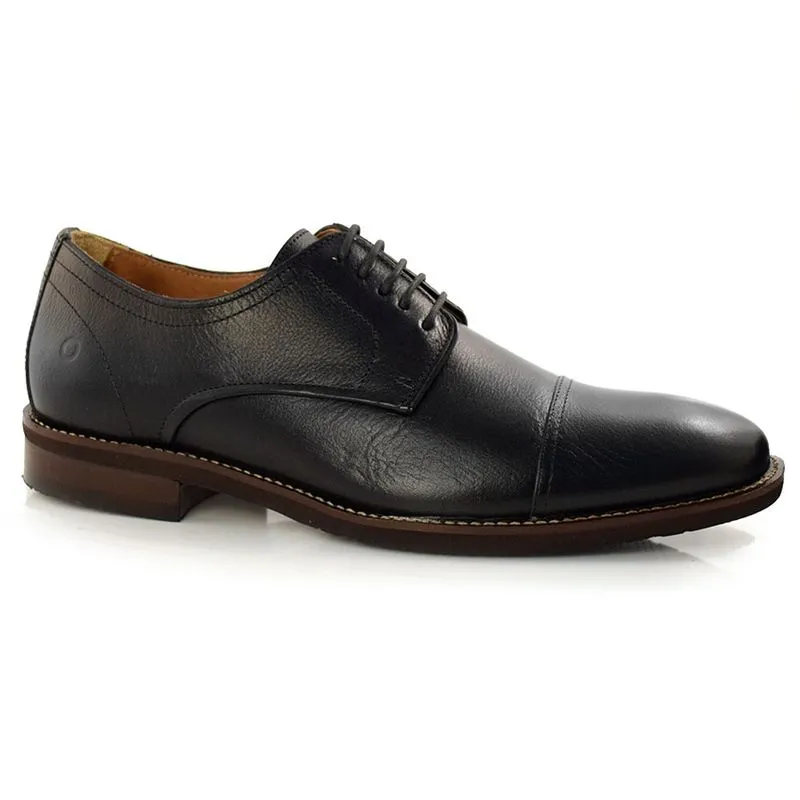 Sapato Social Masculino de Couro Democrata Roy Light Preto 282102 41