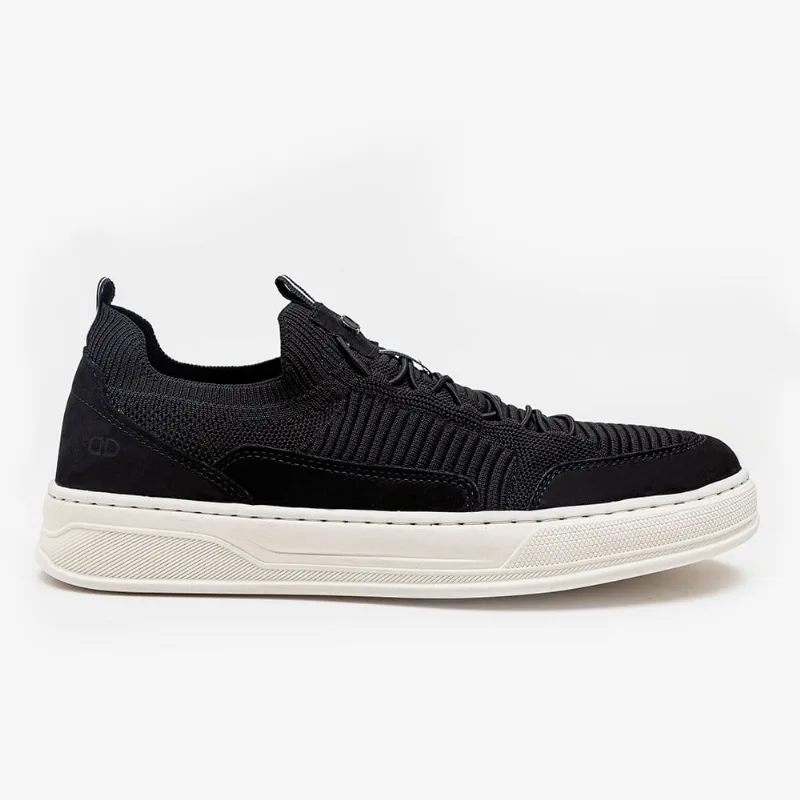 Sapatênis Knit Denim Bold Preto-Preto-43