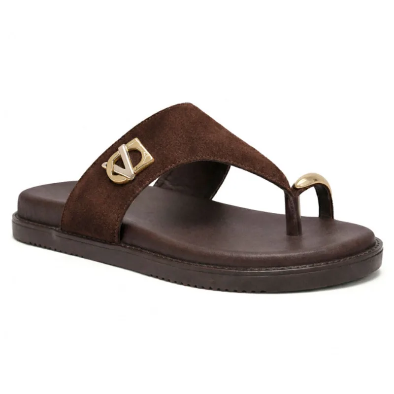 Papete Feminina Via Marte Marrom 411-006-03 36