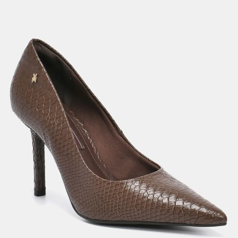Scarpin Clássico Salto Fino Marrom 044-017-01 33