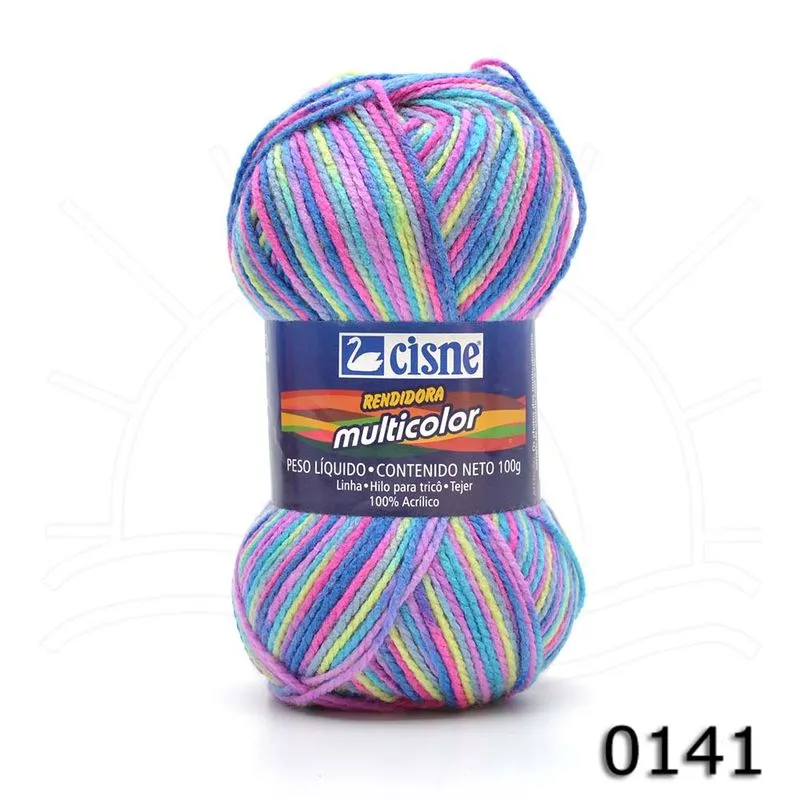 Fio Cisne Rendidora Multicolor 100g 141
