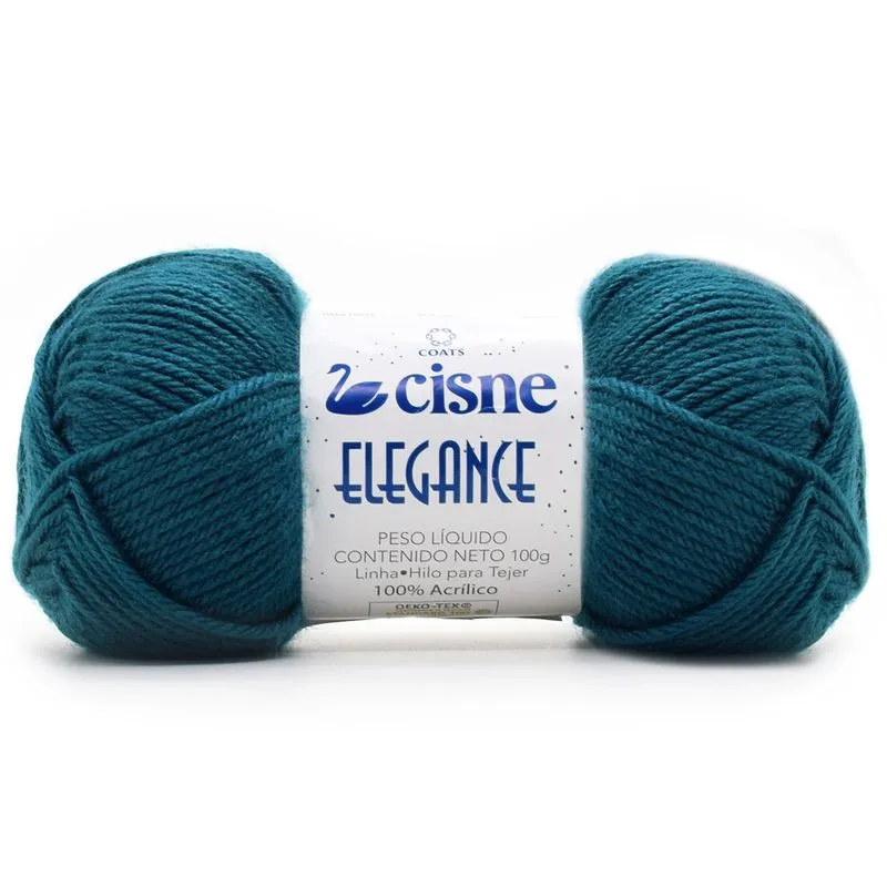 Fio Cisne Elegance 100g 4394 azul turquesa