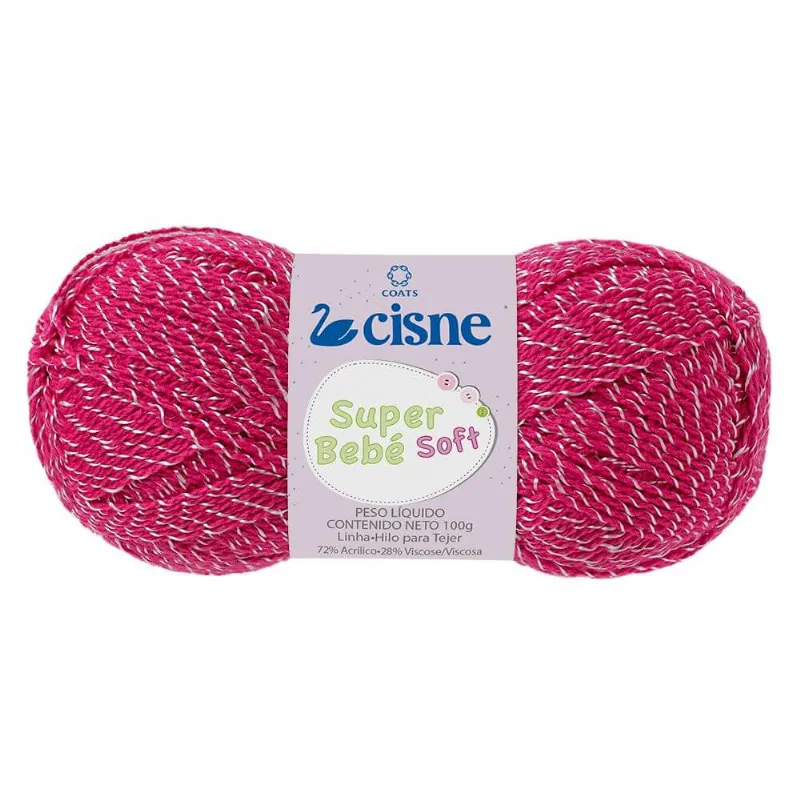 Lã Super Bebê Soft 100 Gramas com 350 Metros - Cisne - 4065