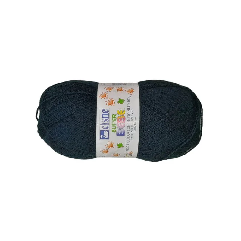 Lã Super Bebê 100 Gramas com 467 Metros - Cisne Lã Super Bebê 100 Gramas com 467 Metros - Coats Corrente - 6090 Azul M