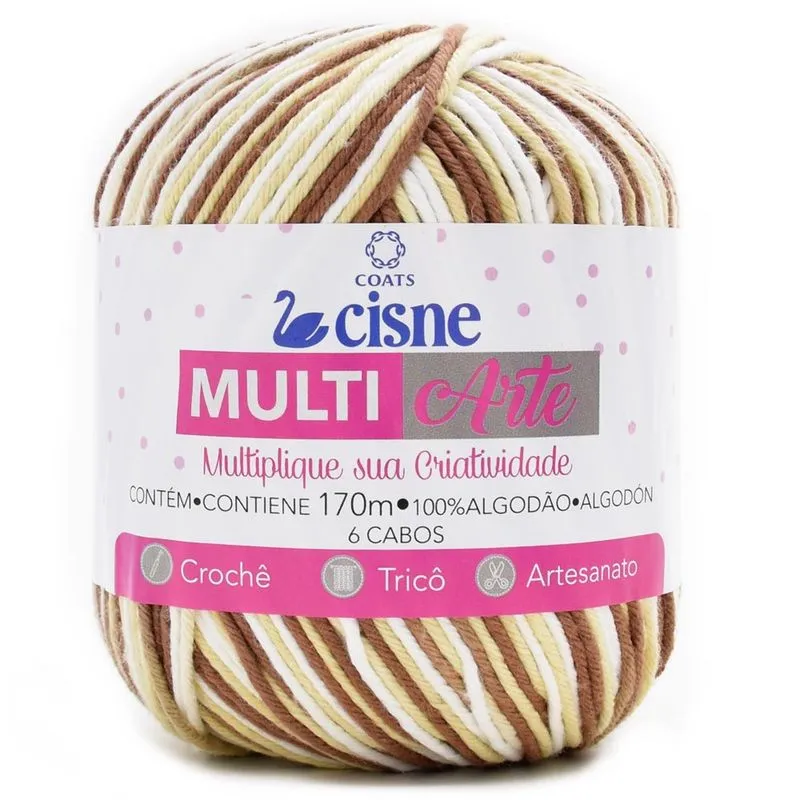 Barbante Cisne MultiArte Multicolor 150g - Saldão 943