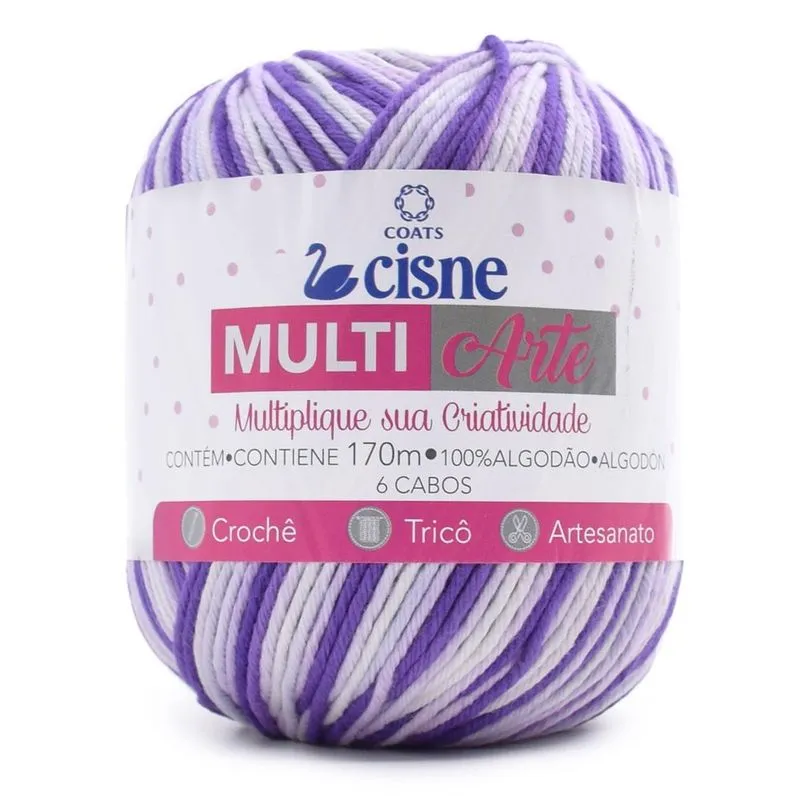 Barbante Cisne MultiArte Multicolor 150g - Saldão 177