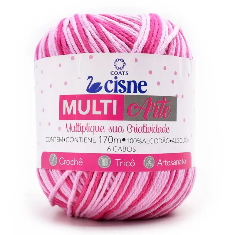 Barbante Cisne MultiArte Multicolor 150g - Saldão 25