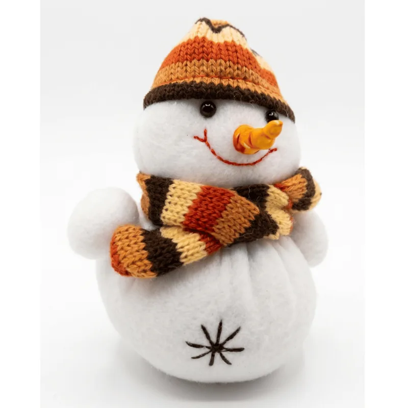 Boneco de Neve de Feltro 12cm - Florarte UNICA
