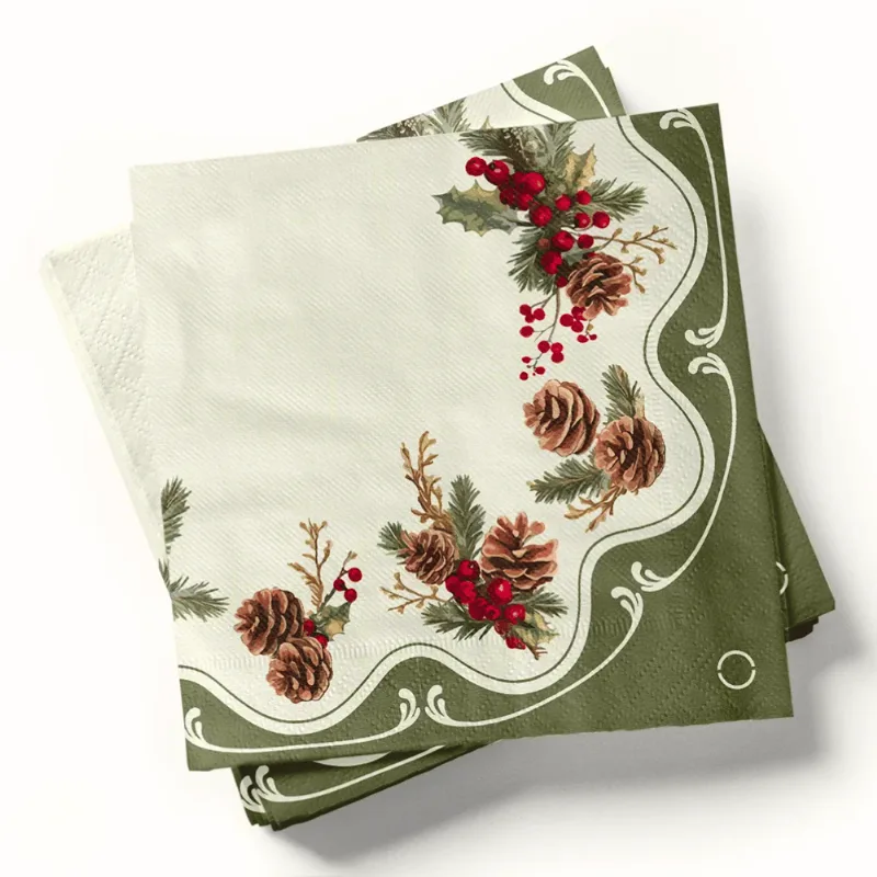 Guardanapo de Papel Folha Dupla c 20 33x33 cm - Florarte UNICA