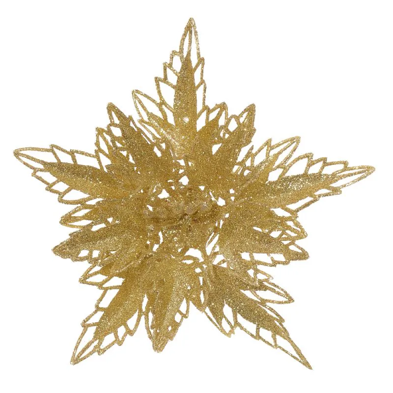 Pick Bico De Papagaio Natal (Dourado) 15cm (Florarte)
