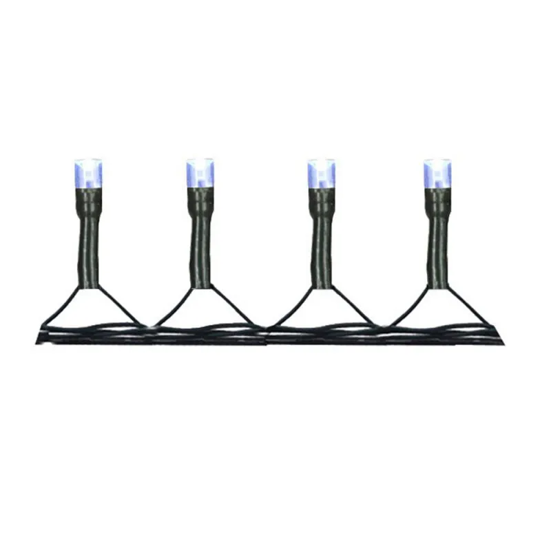 Pisca 100 Led Fio Verde C/8 Func 127v (Branco) 8m (Florarte)