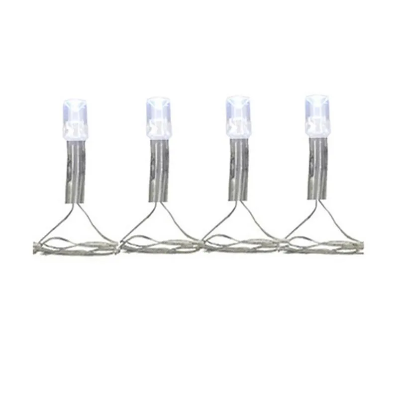 Pisca-Pisca Flor Arte com 100 LEDs Branco 8m - 220V