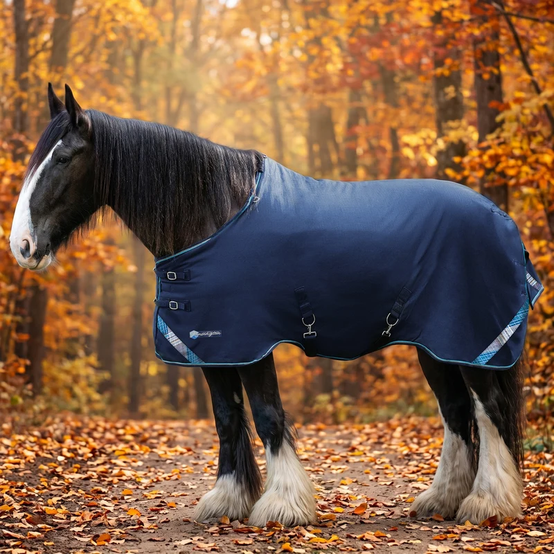 Kensington Draft Horse 1200D SureFit Turnout 80g Navy / 93