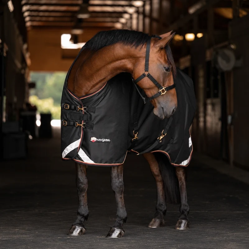 Kensington Horse 1200D SureFit Turnout 300g Black / 78