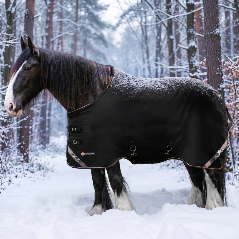 Kensington Draft Horse 1200D SureFit Turnout 300g Black / 96