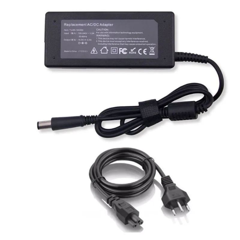 Fonte De Alimentação Para Hp Compaq Presario Cq43 Cq57 Cq45 Cq60 COD07