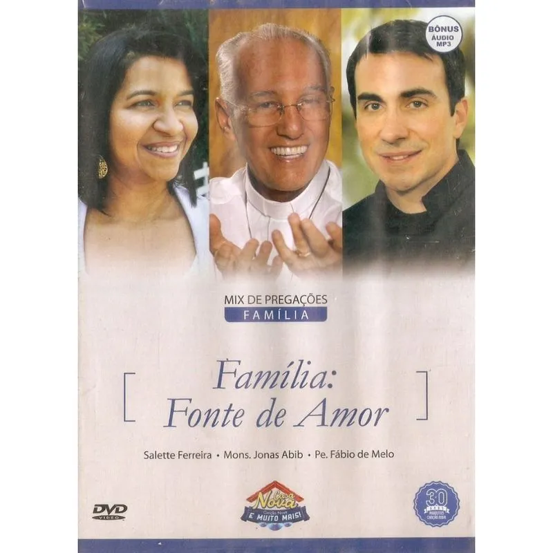 Dvd Mix De Pregações - Família: Fonte De Amor