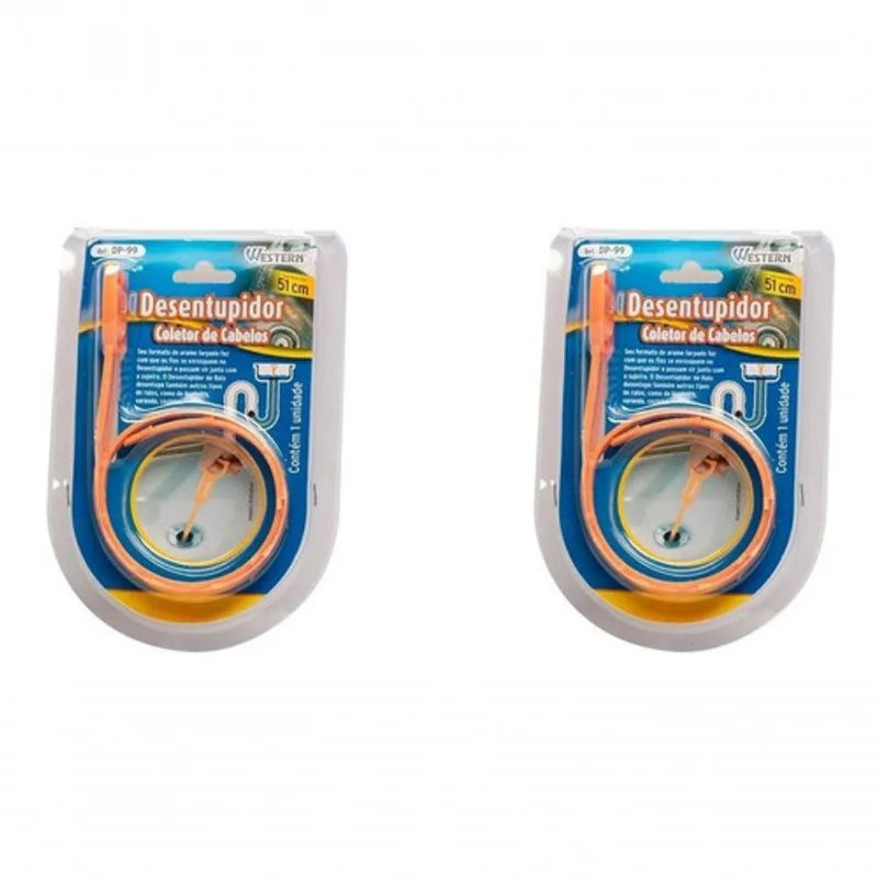 Desentupidor De Pias E Ralos Banheiro Box 2 Unidades