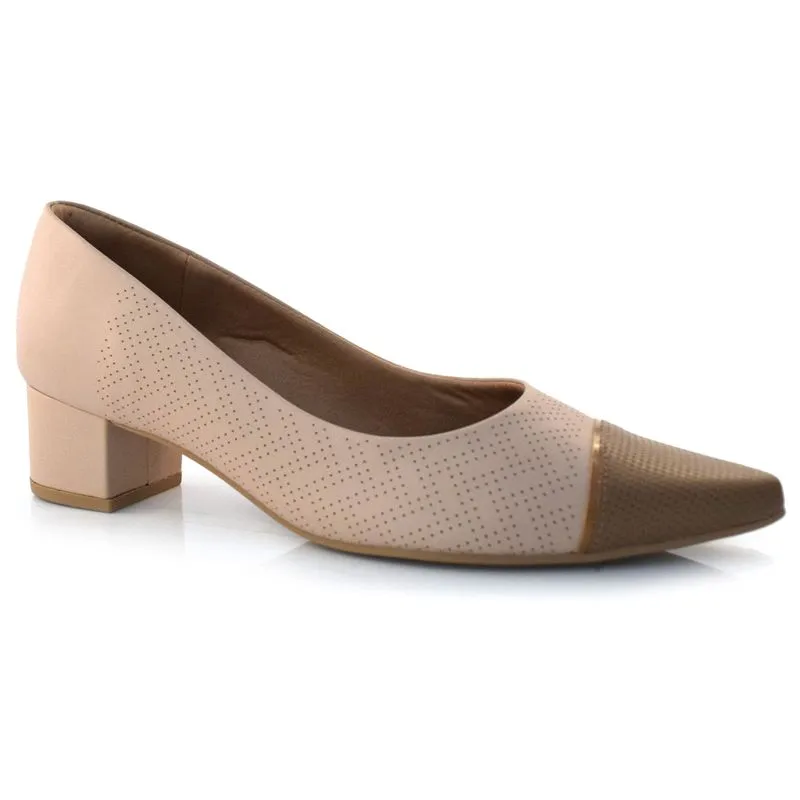 Scarpin de Couro Usaflex Rosa MM0501 37
