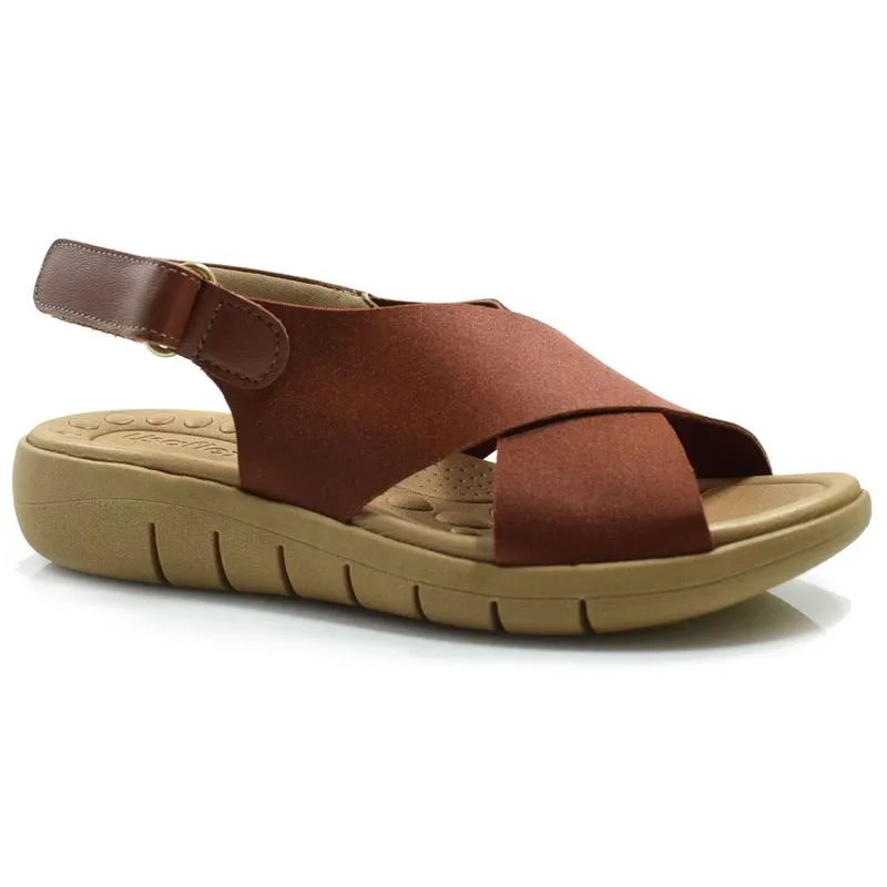Papete Feminina Usaflex Marrom UC0801 33