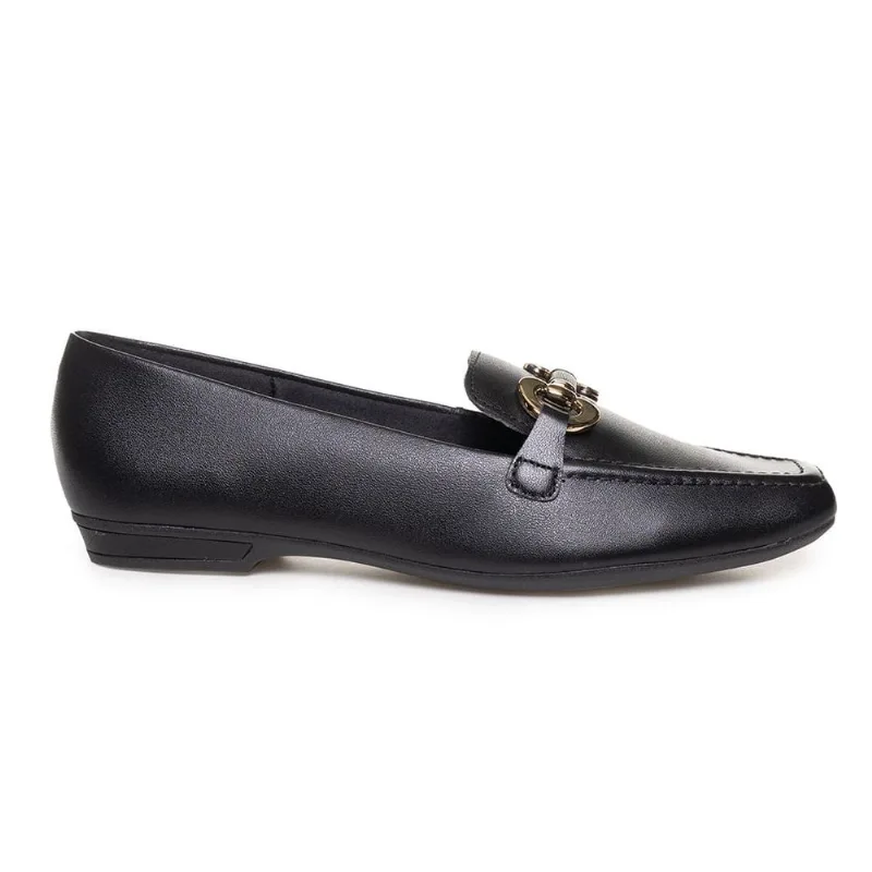 Mocassim Usaflex Clássico Feminino Preto 34
