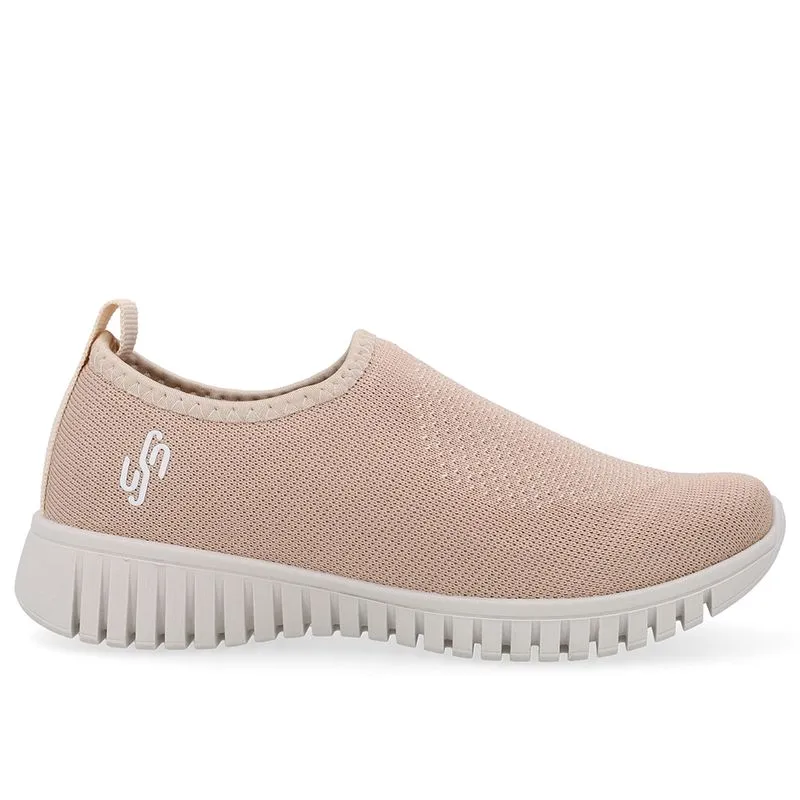 Tênis Slip On Bege Tricot Monograma 37