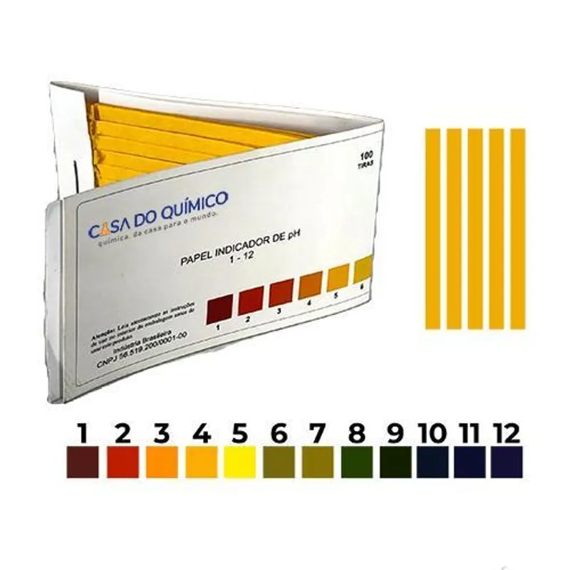 Papel Indicador De Ph 1 A 12