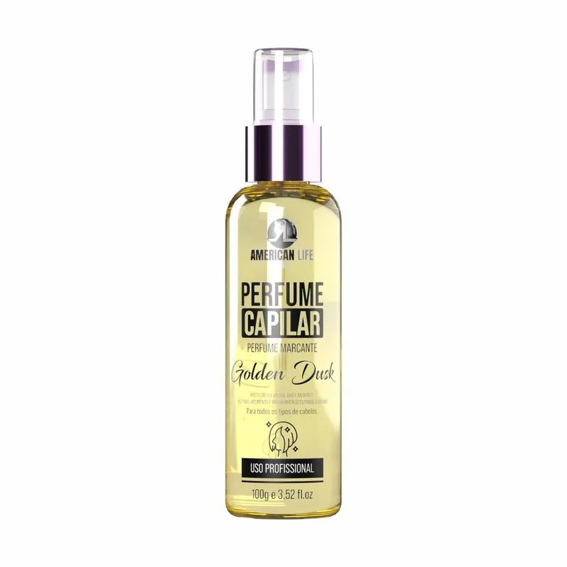 Perfume Capilar American Life Protetor Termico Detok 3 Em 1