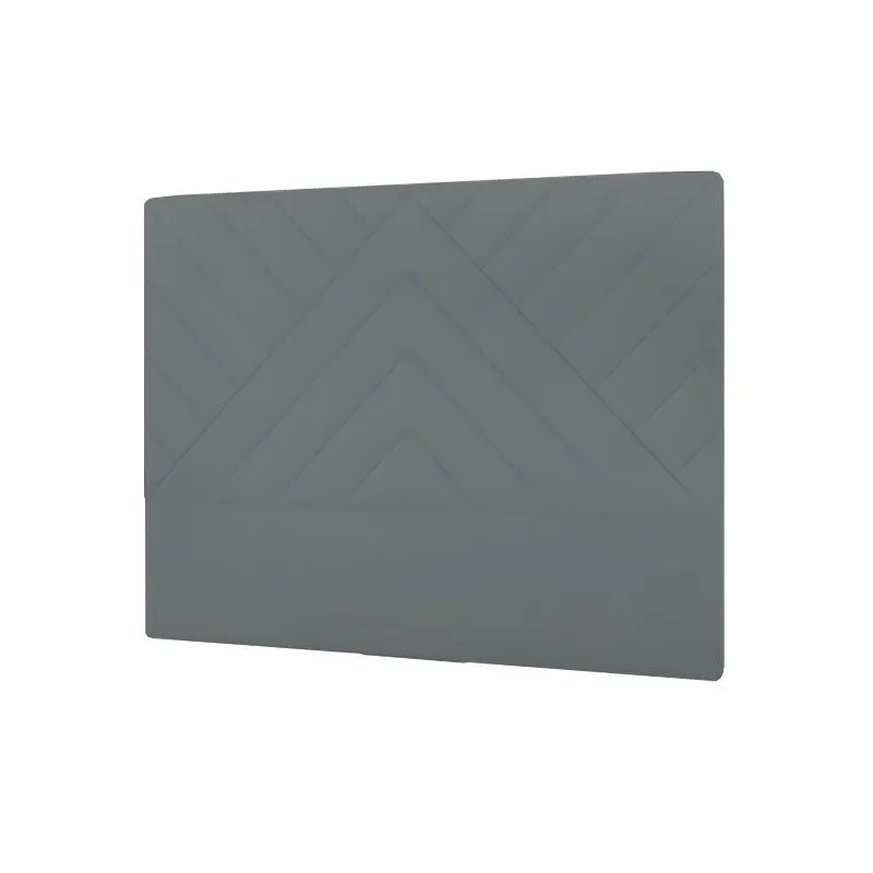 Cabeceira Sky Plus Queen 1600mm Suede Cinza - Simbal
