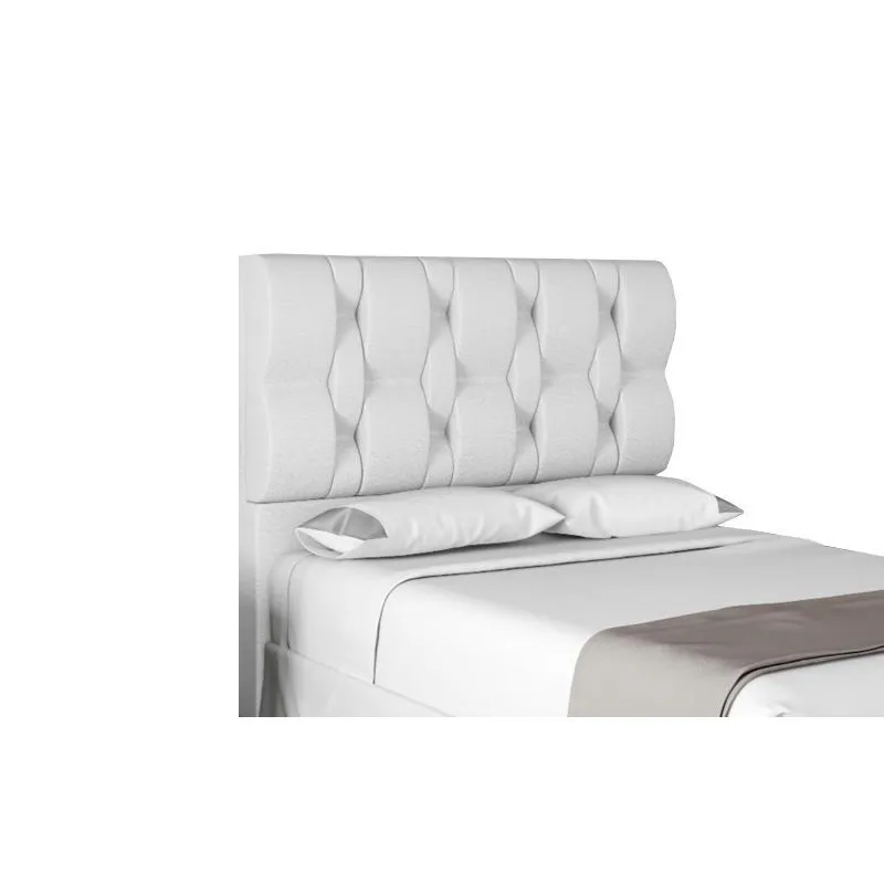 Cabeceira Para Cama Box Spezia King 1,93cm Laminado Branco - FdECOR